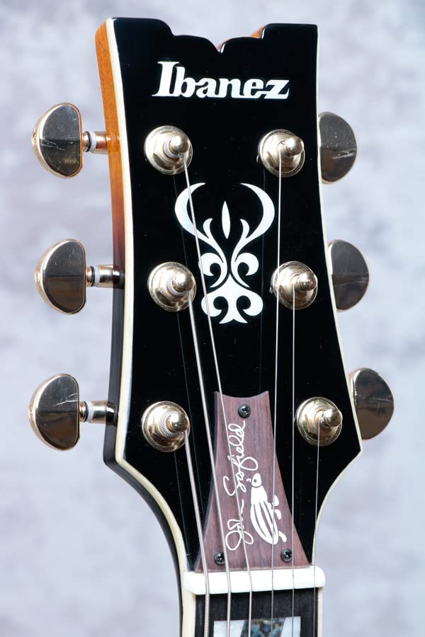 Ibanez/John Scofield Signature Model JSM10-VYS Vintage Yellow Sunburst (VYS)