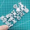 Family Members Craft Metal Templates Cutting Dies Stencil Scrapbooking Album Paper Cards Decorative Craft Embossing Die