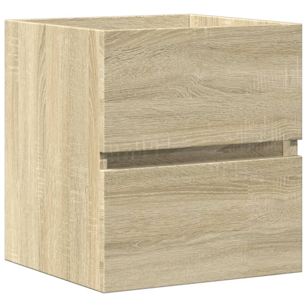 Bathroom Vanity Cabinet in Sonoma Oak 41 x 38.5 x 45 cm Particleboard