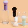 Retractable Retractable Kabuki Brush Capsule-shape Nail Dust Brush  for Blusher