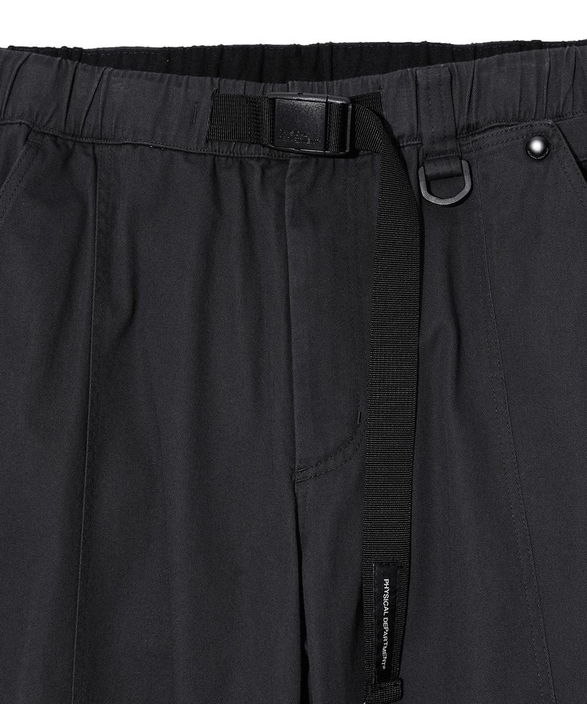 PHYSICAL DEPARTMENT Double Pocket Belted Pants Charcoal