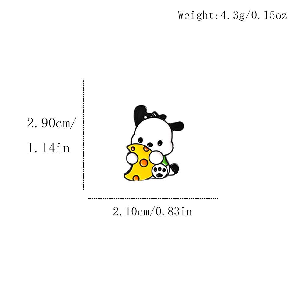 Японская брошь Sanrio Pompompurin – Милый мультяшный собачка, булавка, аксессуар для украшения