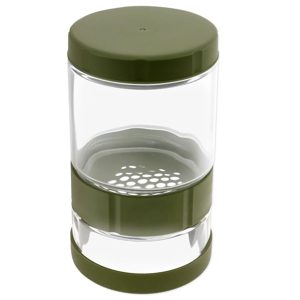 Стеклянная банка для кимчи и огурцов, широкое горлышко, контейнер для рассола с разделением сухого и мокрого, с силиконовыми кольцами, герметичная, кухонная утварь