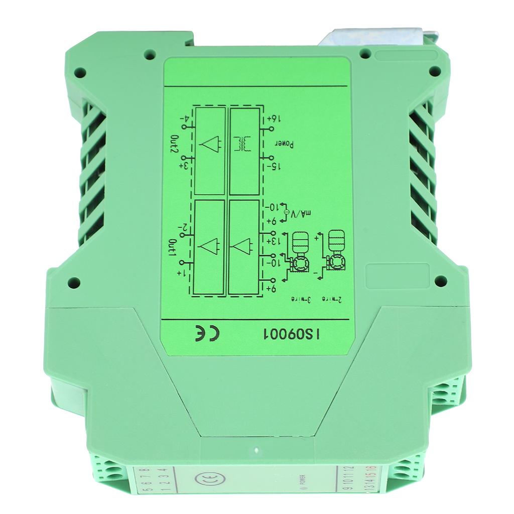 Изолятор постоянного тока, преобразователь напряжения тока, крепление на DIN-рейку 1?в 2?из 0?10В на 4?20мА ГЛГ