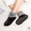 Women's Solid Color Winter Floor Socks Slippers Socks Waterproof Non-slip Thickened Comfortable Warm Floor Socks