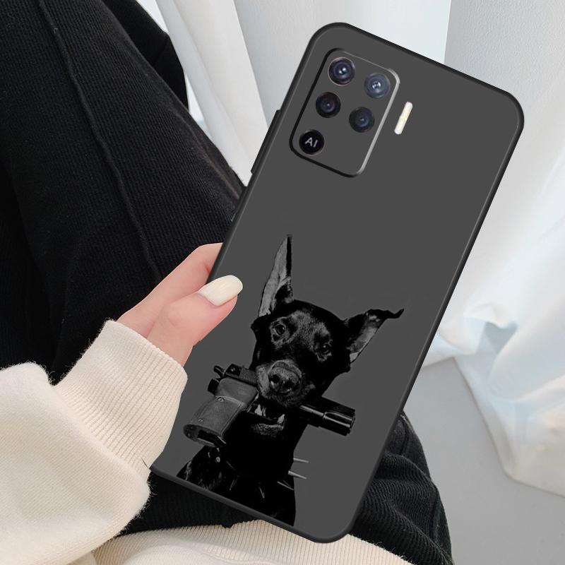 Dachshund Doberman Dog Case For Oppo A40 A60 A80 A5 Pro A15 A16 A17 A57 A77 A94 A74 A54 A76 A96 A18 A38 A58 A78 A98