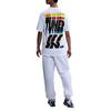 Nike Спортивная одежда Мягкая Модная Удобная Модная Футболка с коротким рукавом Мужские Топы Белый HJ0751-100