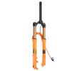 27.5in Bike Suspension Front Fork Mountain Bike Front Forks Bicycle Shock Absorber Front Fork Remote Lockout Orange