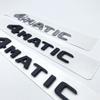 For Mercedes Benz A B C E G S ML SL CL GLA CLA Class AMG 4MATIC 4 MATIC Trunk Chrome Matte Black Letters Emblem Badge Sticker