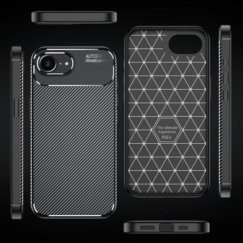 Для iPhone 16e Чехлы iPhone 16e 5G Чехол Funda Ударопрочный Роскошный Силиконовый Тонкий Защитный ТПУ Телефон Задняя Крышка Для iPhone 16e