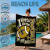 Orleans Saints Logo Beach Towel, Microfiber Beach Towel, Perfect For Pool, Beach, Travel, Home Decor Beach Party Fan gifts