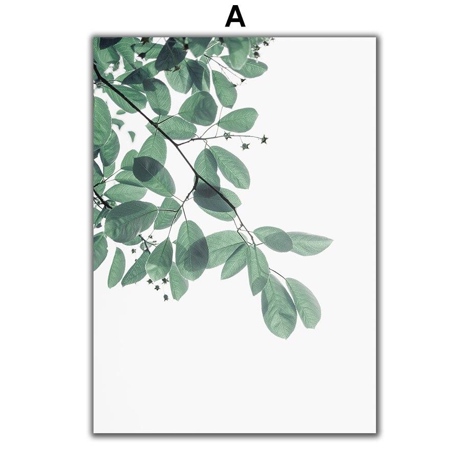 Abstrat Girl Lines Succulents Leaf Minimalist Wall Art Canvas Posters PaintingAnd Prints Wall Pictures For Living Room Decor