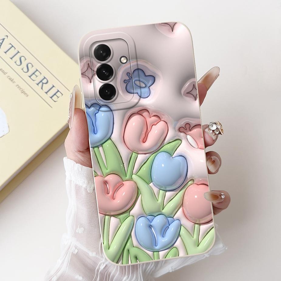 For Samsung Galaxy A16 5G Case A26 A36 A56 Cute Panda Rabbit Cartoon Cover Soft TPU Phone Case For Samsung A16 A 26 36 56 Bumper