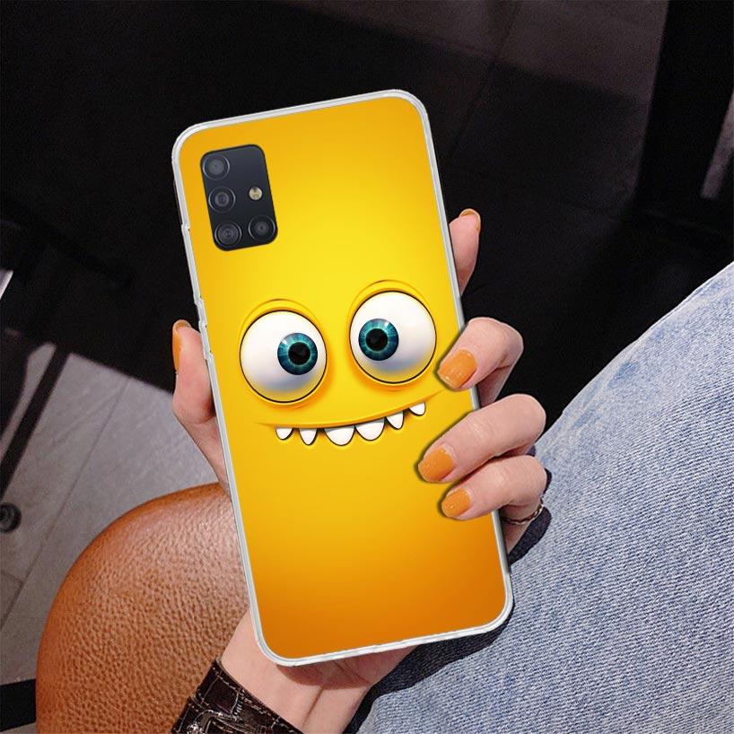 Забавный чехол для телефона Samsung Galaxy A52 A32 A22 A12 A51 A31 A50S A30S A20S A10S Note 20 Ultra 10 Plus S10 A72 A71 Galaxy A5