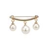 Simple Pearl Cute Brooch Women's Accessories Anti-light Brooch, Popular New Brooch Collar Pin Jewelry