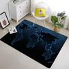 Fashion Modern Style Custom Carpet Yoga Mat Home Decor Camping Mat Kitchen Mat for Floor Washroom Floor Mat Washroom Floor Mat