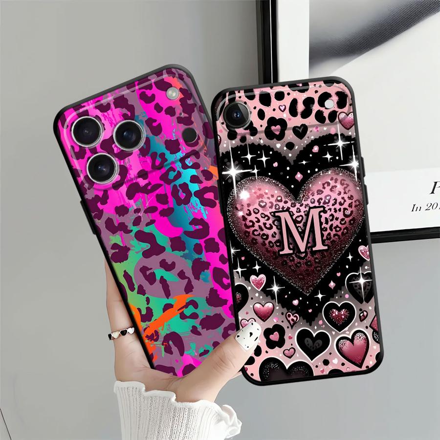 Модный чехол с леопардовым принтом для Apple iPhone 17 Pro Max 16 12 15 Pro 7 8 14 13 Air XR XS MAX 11 Чехол для телефона Funda