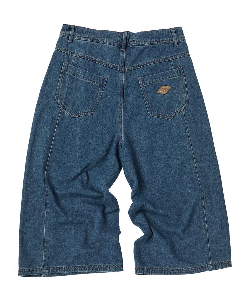COMONINOZ W Bermuda Crop Pants [Blue]