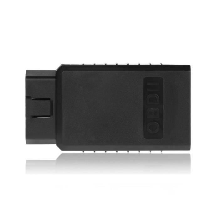 Scanner de diagnostic - Mini ELM327 sans fil Bluetooth - Compatible Android et Windows