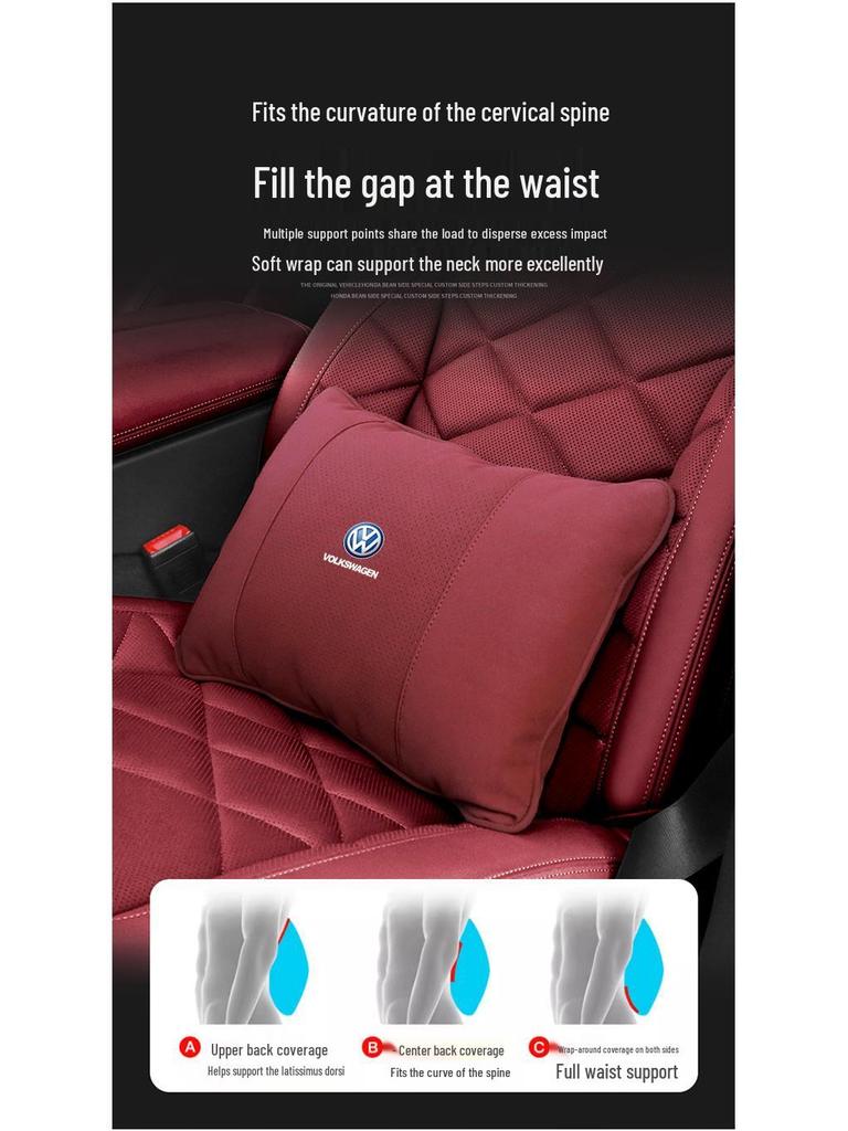 Buick & Maybach Neck Pillow & Lumbar Support for Envision, Enclave, Regal, Excelle & More