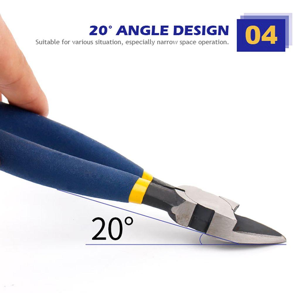 Бокорезы Ремонтный кабель Заусенцы Кусачки Инструмент для зачистки проводов Режущие плоскогубцы Электрики