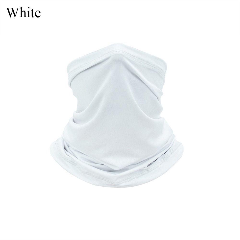 Маска для лица из ледяного шелка, защита от солнца и УФ-лучей, гетра для шеи, модный шарф, для занятий спортом на открытом воздухе