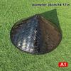 Cone Hat Retro Bamboo Rattan Fisherman Hat Handmade Weave Straw Bucket Hat Rain Dance Props Cone Sunshade Hat Plastic Bamboo Hat