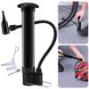 Lightweight Balloon Manual Air Pump 80PSI Bike Tire Inflator Cycling Accessories