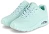 Skechers Uno - Stand On Air Женские кроссовки мятного цвета