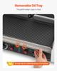 VEVOR Commercial Panini Grill, 3600W Electric Sandwich Panini Maker, Stainless Steel Double Sandwich Press, Panini Grill Temp Control