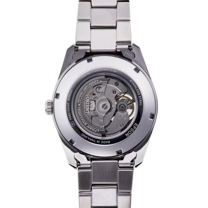 [Orient] Современные мужские автоматические часы с полупрозрачным циферблатом RN-AR0001B Черные