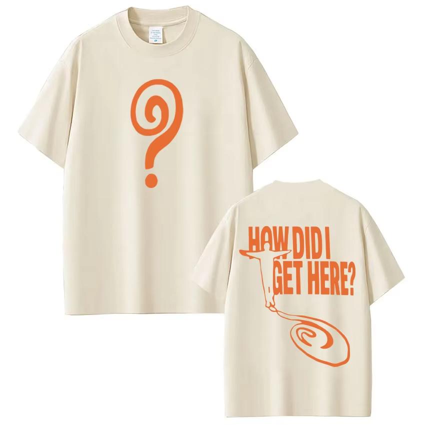 Singer Louis Tomlinson How Did I Get Here Tour 2026 Print Tshirt Men Women Fashion Hiphop Tshirt High Quality Cotton Tshirs