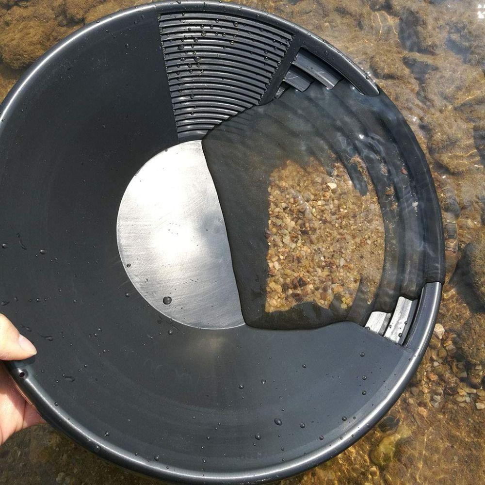 Lightweight Gold Pan Plastic Gold Panning Kit Durability Washing Gold Panning Machine  Mountain