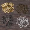Ultra-small 4 Colors Tri-glide Buckle Pattern Belt Buttons Diy Dolls Buckles Doll Bags Accessories