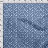 oneOone Cotton Flex Blue Fabric Car Fabric For Sewing Printed Craft Fabric By The Yard 40 Inch