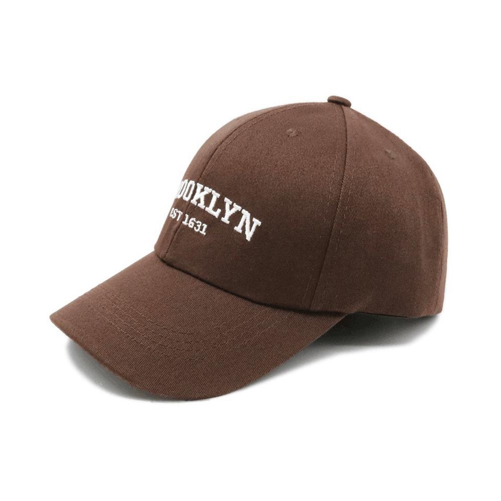 Creative Letter Embroidered Baseball Cap High Quality Breathable Snapback Hat Couple Hat Sunscreen Hat Daily Wear