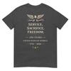 Usa 250th Anniversary Veterans Military 4th Of July Tshirt