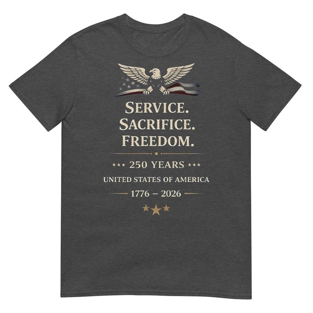 Usa 250th Anniversary Veterans Military 4th Of July Tshirt