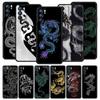 Dragon Fashion Phone Case For Oppo Find X5 A54 A53 A52 A9 2020 A15 A95 A16 A76 A74 A12 Reno7 SE Reno6 Pro Plus 5G Soft TPU Cover