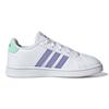 Adidas Neo GRAND COURT K Comfortable Low top Kids' Skateboarding Shoes White Kids' GX5775