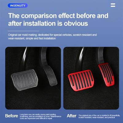 Применимо для Tesla Model 3/Y/2025 Renewal 3 Throttle Brake Rest Педаль тормоза Противоскользящая и износостойкая крышка аксессуара
