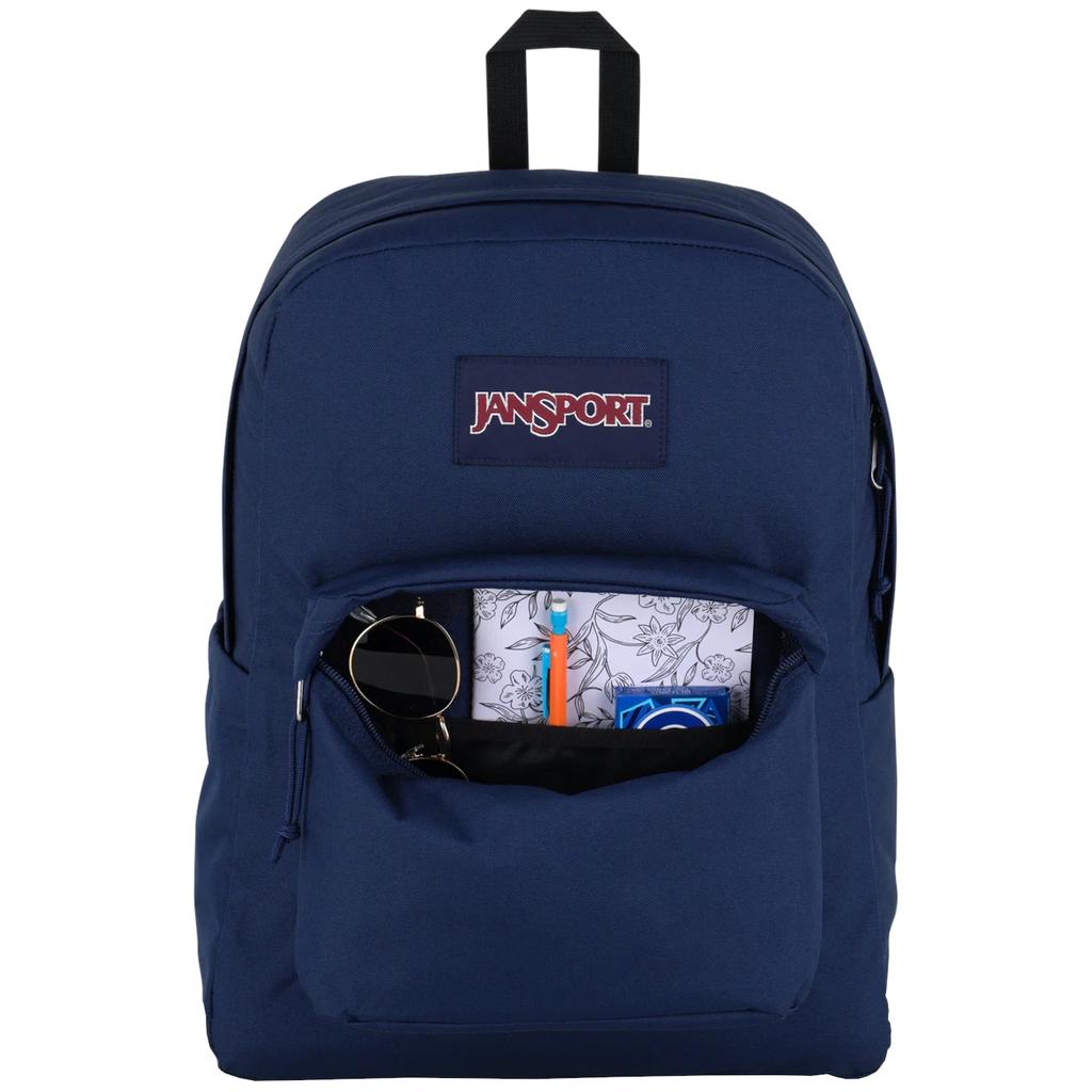 Рюкзак JanSport Superbreak Plus, Унисекс темно-синий рюкзак