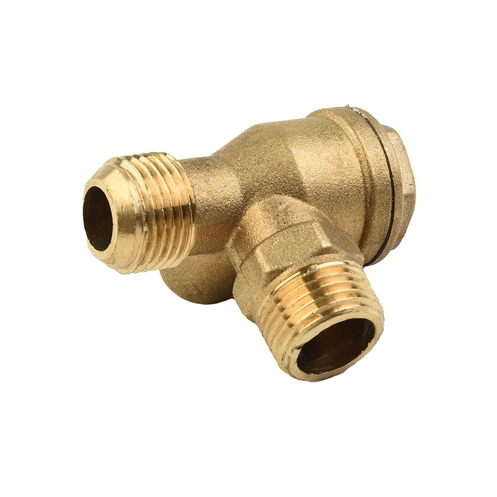 20*20*10мм Обратный клапан 3 порта Латунный соединитель Инструмент