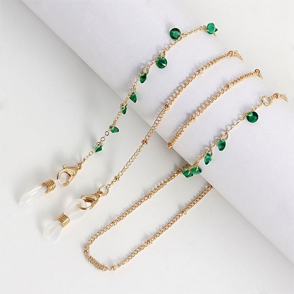 Металлическая цепочка для подвешивания, анти-потеря, металлическая цепочка для очков, цепочка для масок, цепочки для солнцезащитных очков, шнур для очков