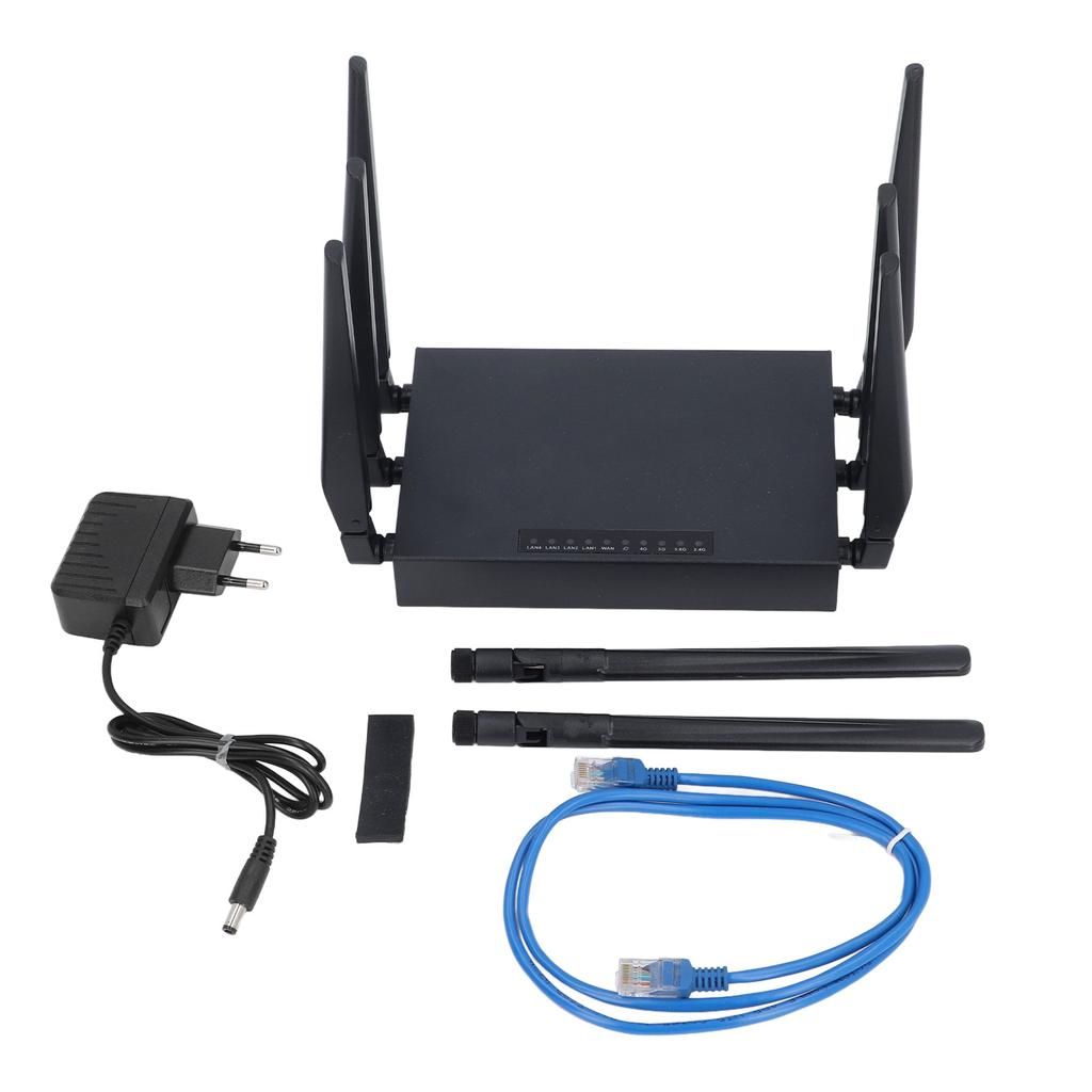 5G Wifi 6 Роутер Множественное Совместное Использование 5G CPE Роутер 100-240В Отвод Тепла Двухдиапазонный Wifi 1000 Мбит/с Со Слотом Для SIM-карты Для