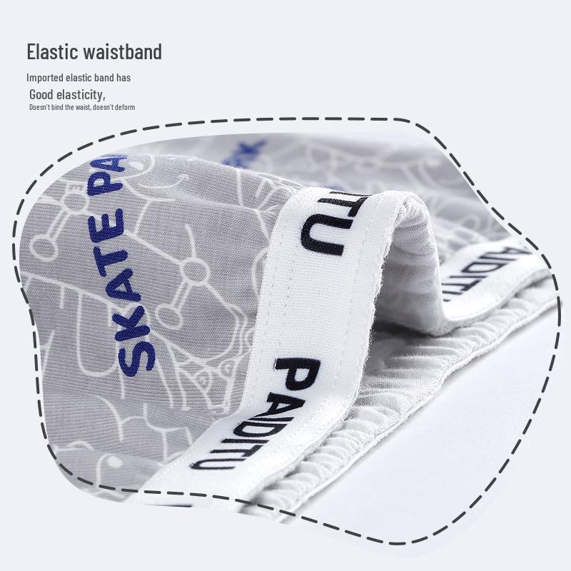 Детские дышащие боксеры-брифы из чистого хлопка и модала, влагоотводящие, упаковка 50 штук, доступны в размерах S, M, L