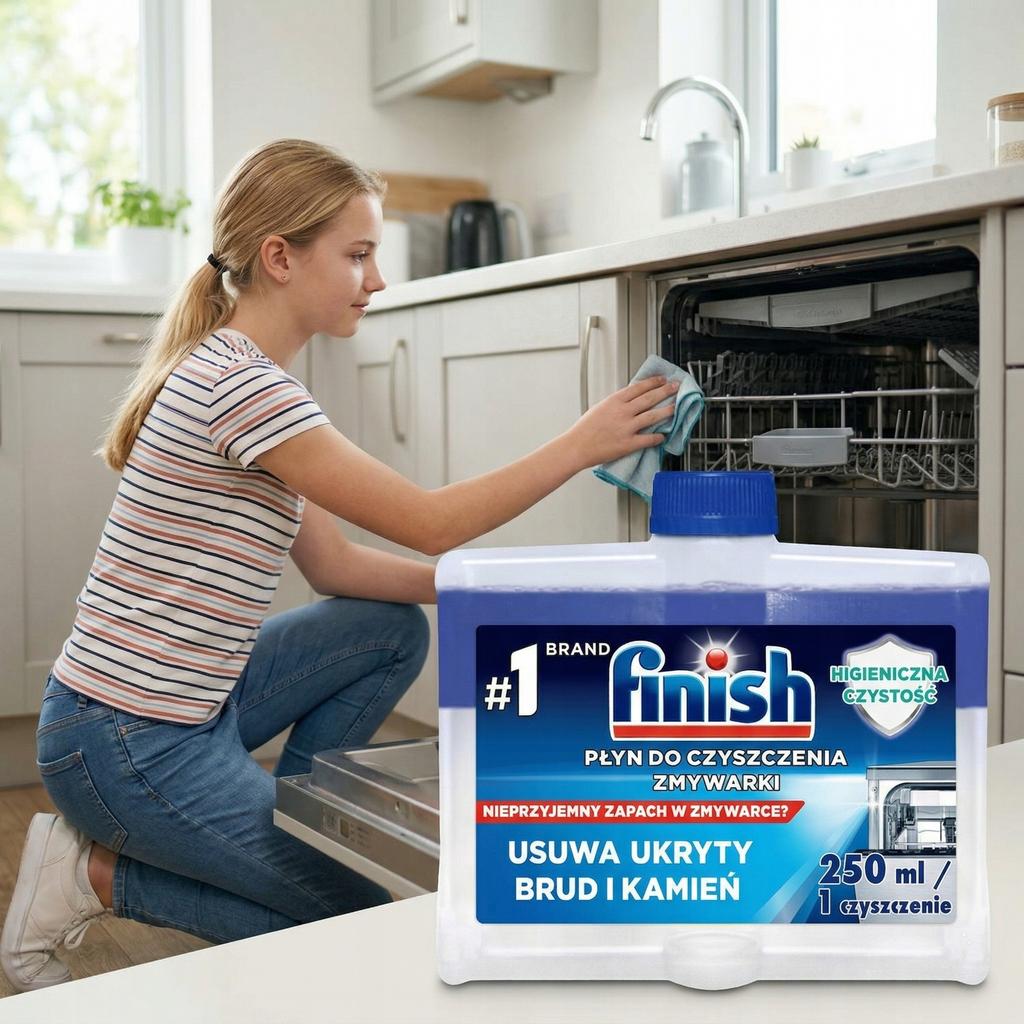 Finish Płyn Do Czyszczenia Zmywarek 250 Ml Regularny