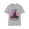 Witchy Humour Medieval Parody T-Shirt, God Forbid Women Have Hobbies, Funny Gift for Her, Casual Tee, Halloween Apparel