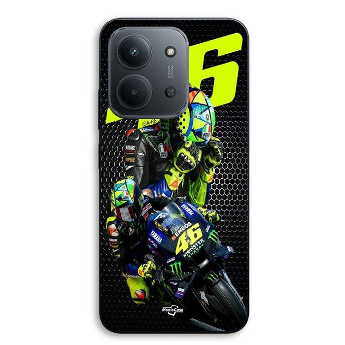 Чехол Для Xiaomi Redmi 15C 5g 46 Логотип Валентино Росси Motogp monster Maniacase
