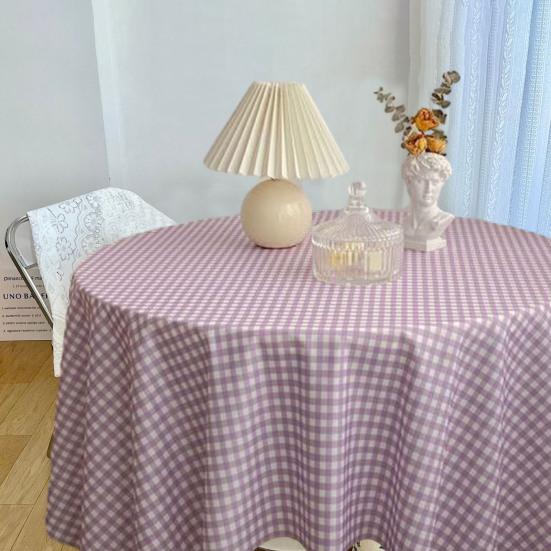 Скатерть в шахматном порядке, универсальная пыленепроницаемая, устойчивая к пятнам скатерть для дома, кафе, ресторанов